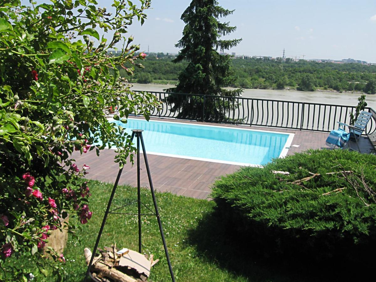 Danube View House With Garden Lejlighed Wien Eksteriør billede